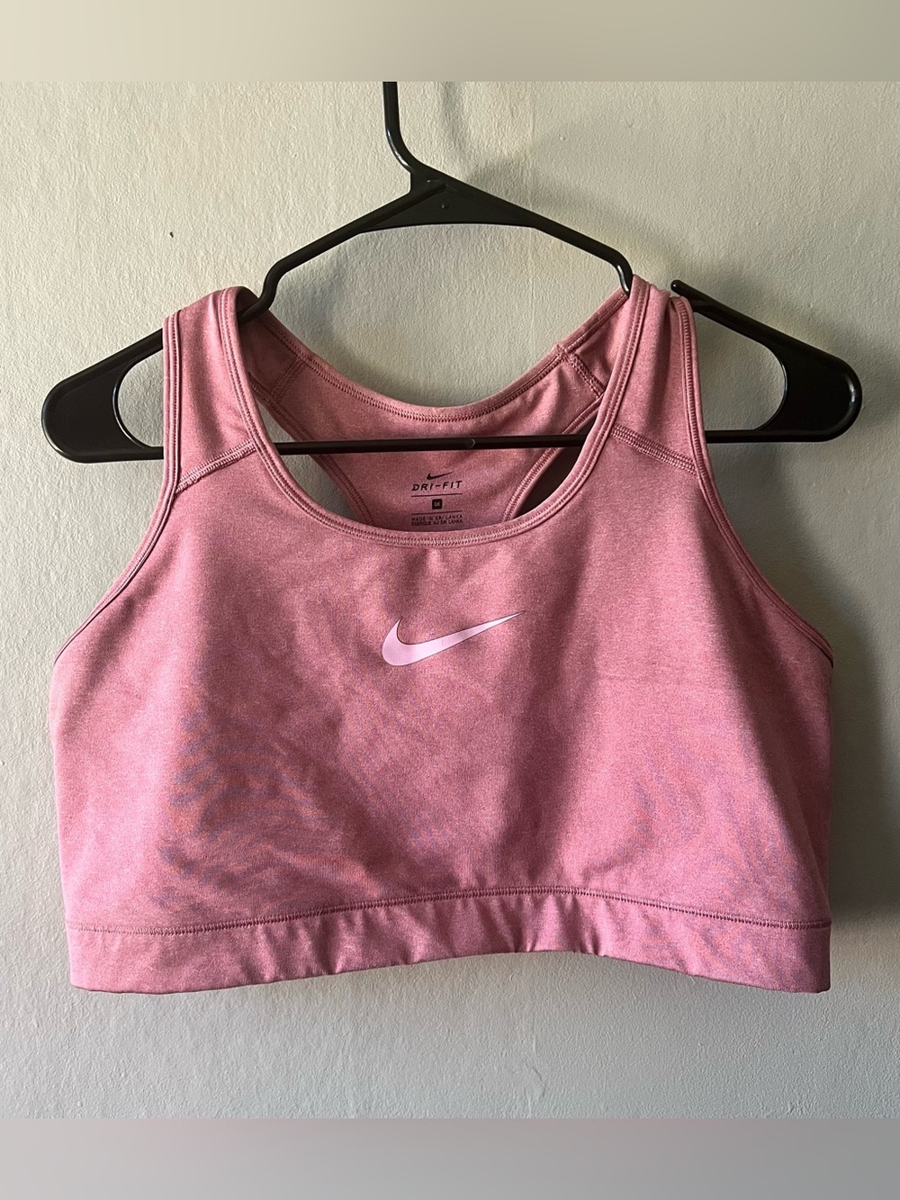 Nike Drifit Pink Sports Bra Size 1X